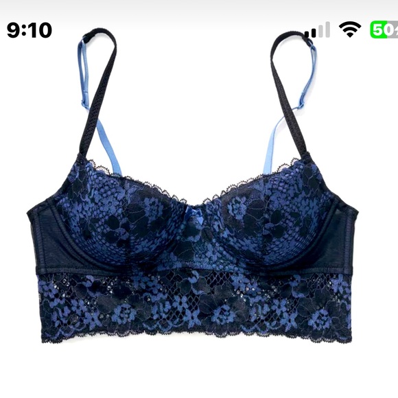 Adore Me 32DD NWT Navy Bra - Picture 1 of 6